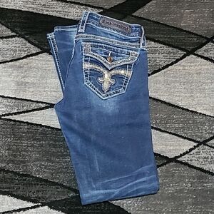 ROCK REVIVAL NOELLE SEQUINS SKINNY DENIM JEAN